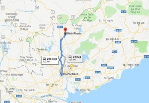Nên đi du lịch Sài Gòn - Bình Phước bằng những phương tiện nào?