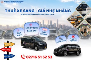Đi đâu cũng được - Có Xe khách Petro Bình Phước đồng hành