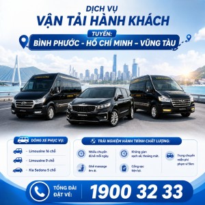 Xe khách Petro Bình Phước - Kết nối mọi hành trình