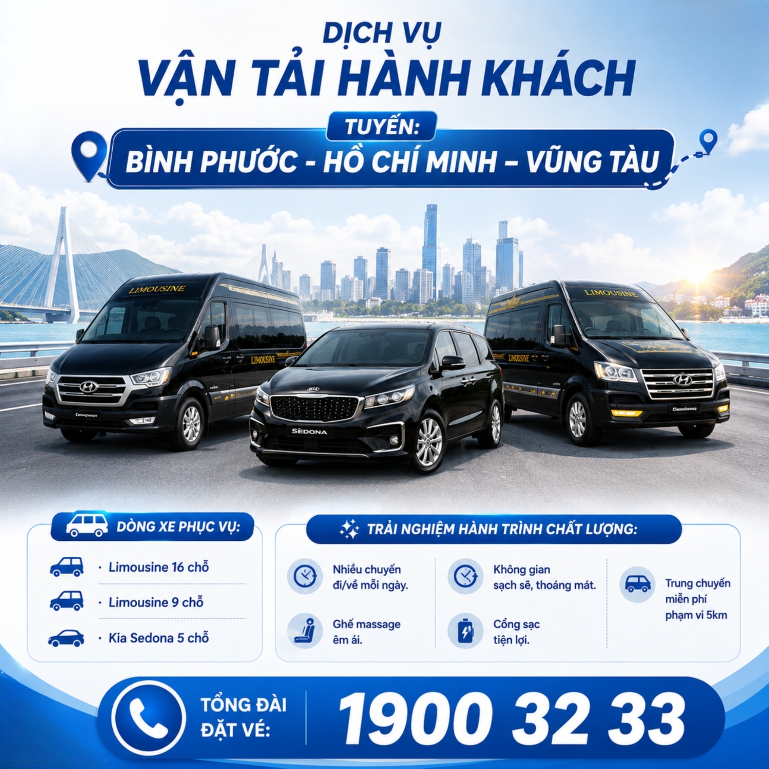tuyến phục vụ vận tải hk